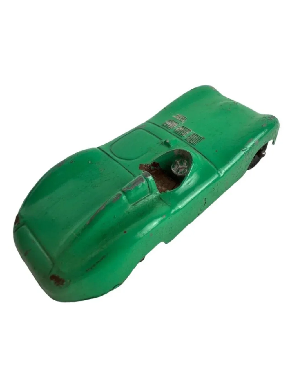 Tootsietoy Metal Toy Jaguar Model Green